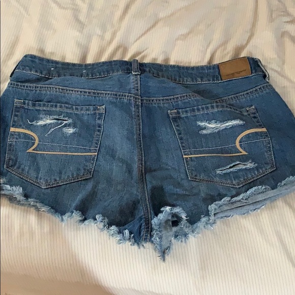 AE HIGH WAISTED DENIM SHORTS - Picture 2 of 5